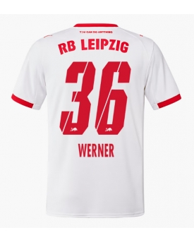 RB Leipzig Timo Werner #36 Maglia Gara Casa Repliche 2025-26 Maniche Corte